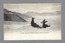 CAUX SUR TERRITET, *, HIVER, MER DE BROUILLARD
