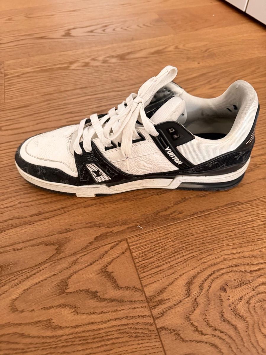 Louis Vuitton Scarpe da uomo: Baskets Louis Vuitton Trainer noir blanc taille 45.5 – Usato da Lausanne venduto da Mr0ssy 6