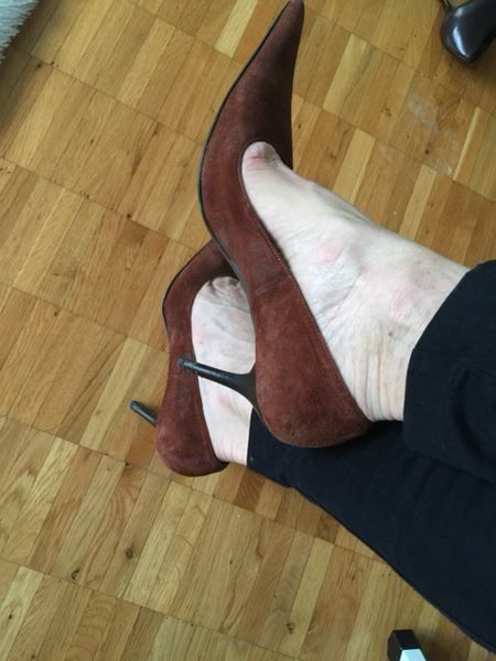 Scarpe da donna: NAVYBOOT-Pumps in der Farbe Braun – Usato da Adliswil venduto da Jessik0 4