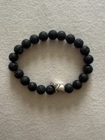 Lavaarmband mit Elefantenanhänger