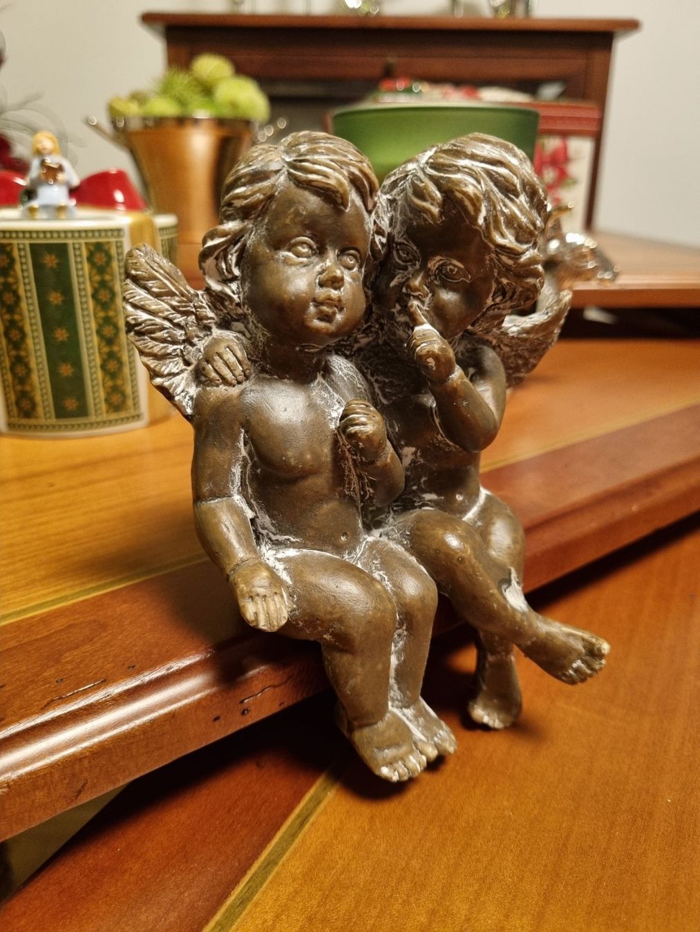 Figuren: 2 Engel sitzend – Gebraucht aus Frauenfeld von Fuda13