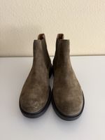 Chelsea Boots Geox olivgrün aus Wildleder guter Zustand