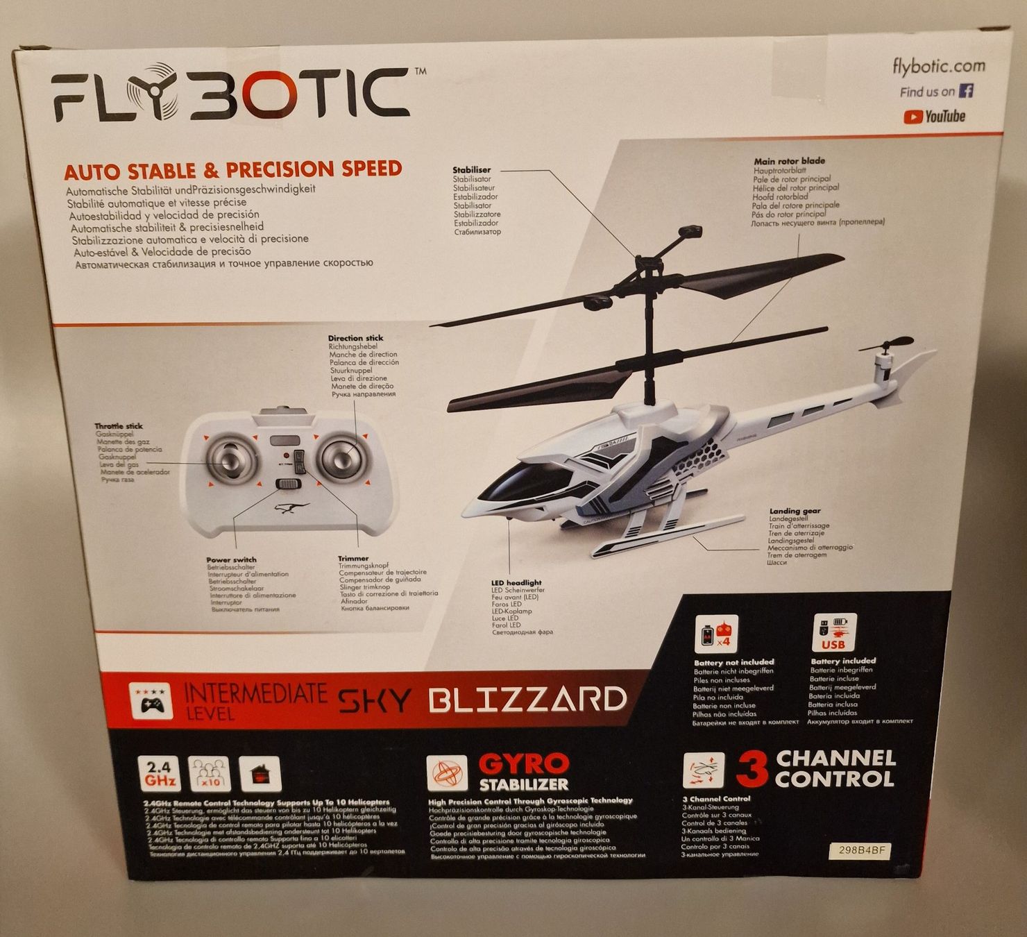 Modellismo RC: Flybotic Sky Blizzard Helikopter Neu – Nuovo e nell'imballaggio originale da Oberuzwil venduto da aseinkaufswelt 2