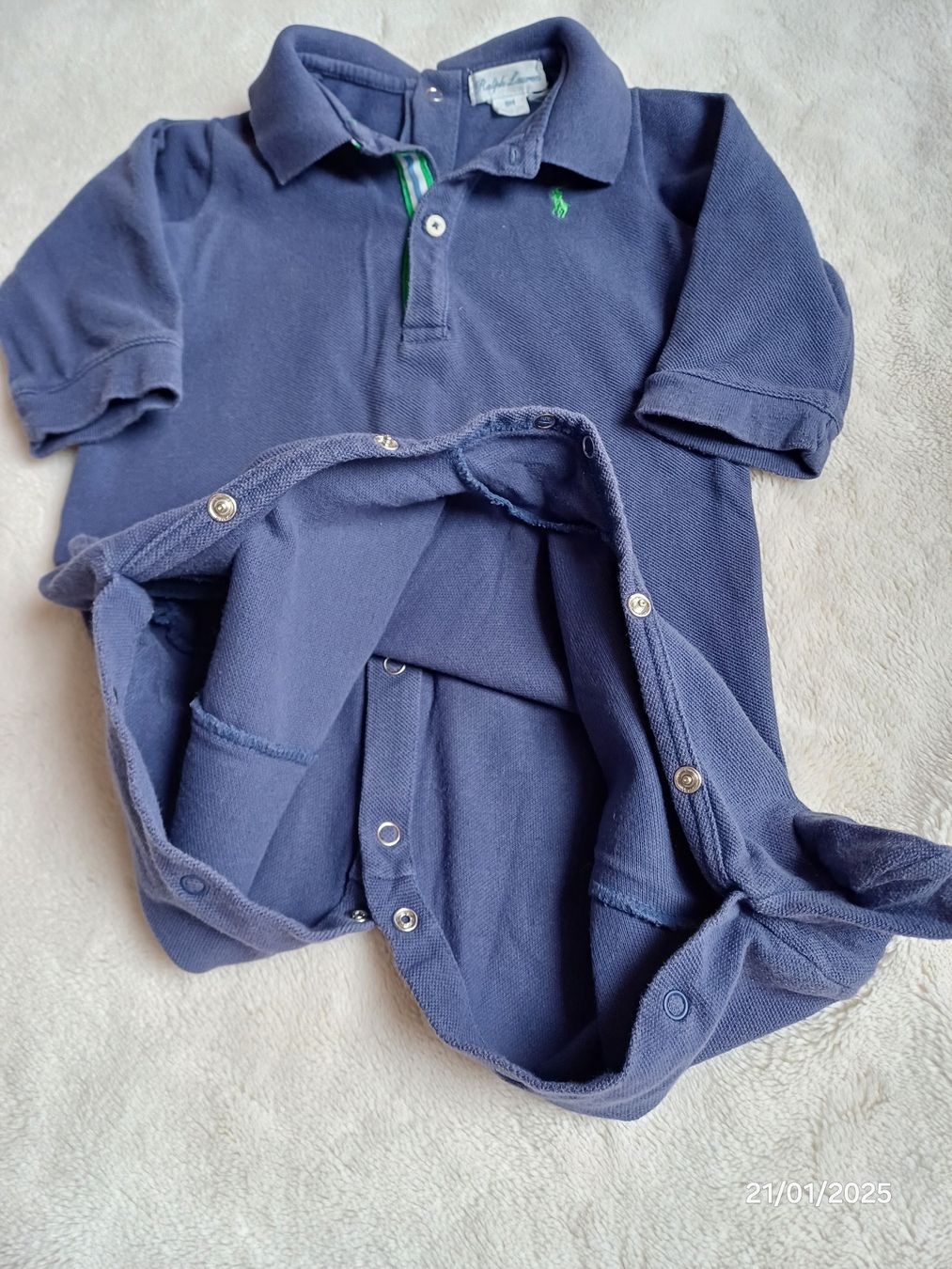 Ralph Lauren Strampler: RALPH LAUREN - JUMPSUIT - 9M - Grösse 74 – Gebraucht aus Würenlos von Abracadabra26 5