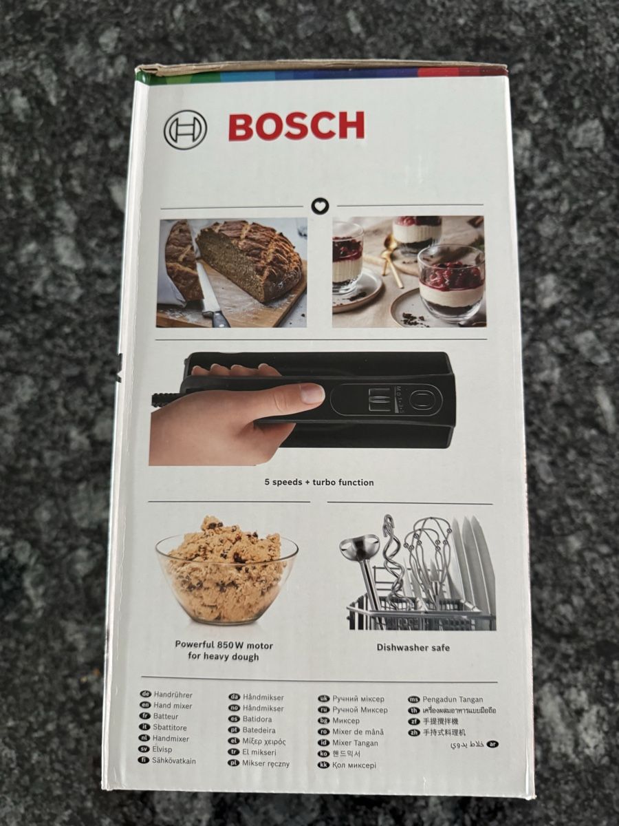 Bosch Appareils de cuisine: Bosch Handmixer 850W – Neuf avec emballage d'origine à Oetwil am See par dr.vidovic 3