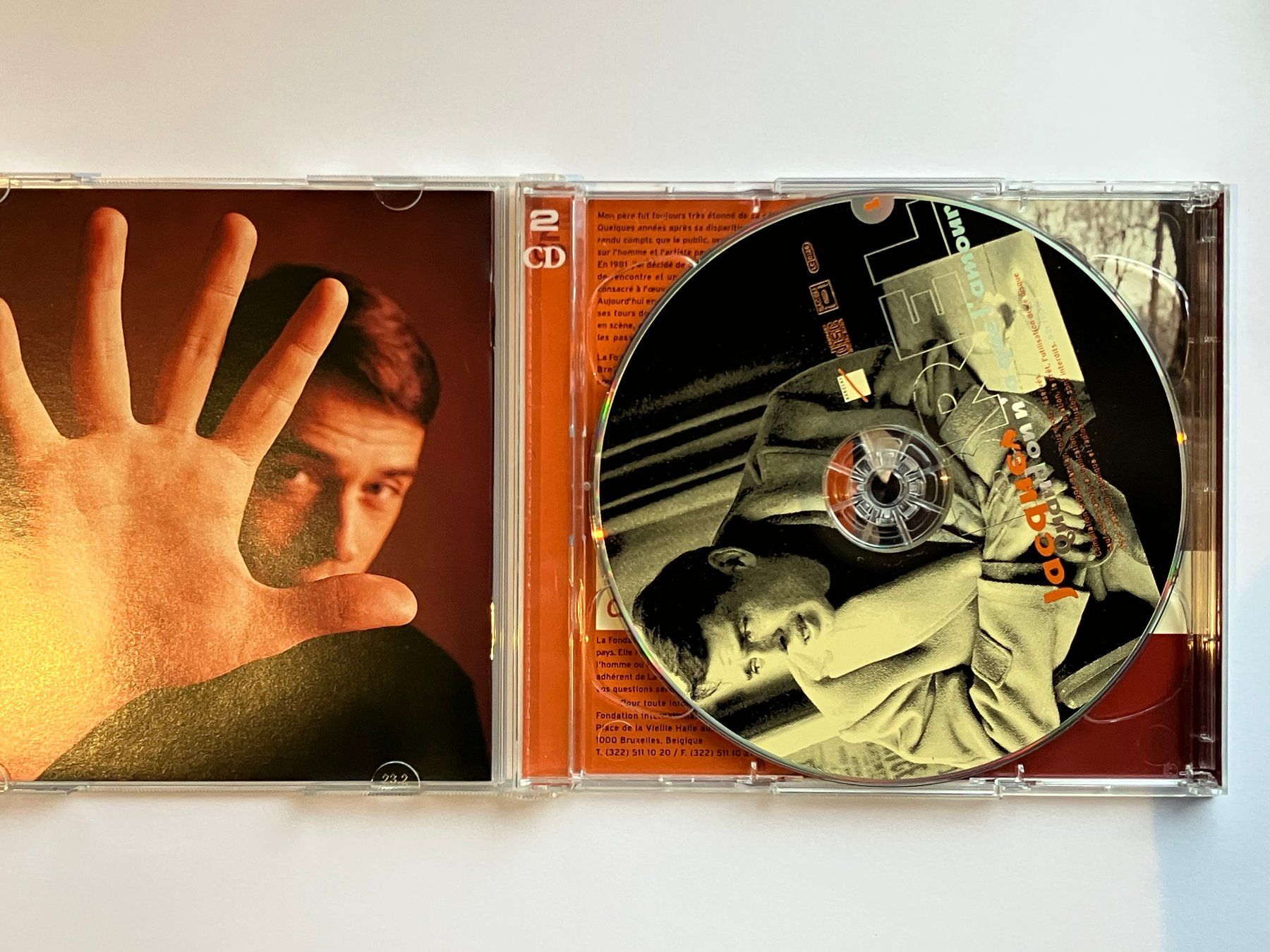CD: Jacques Brel "Quand on a que l'Amour" 2 disques CD – Usato da Delley venduto da ogringo77 2