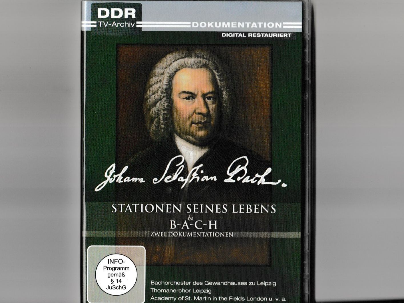 Tutti i DVDs: Bach: Stationen seines Lebens – Usato da Chur venduto da zowie72