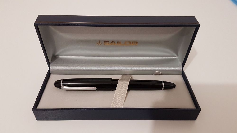 Stylo Plume Sailor 1911 Plume 14K Or Medium - État Mint, Avec Boîte, Fabriqué Au Japon