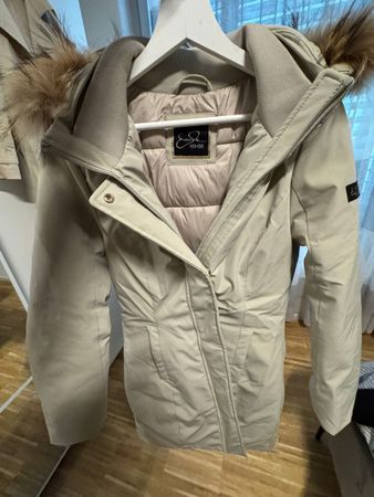 Damen Winterjacke beige