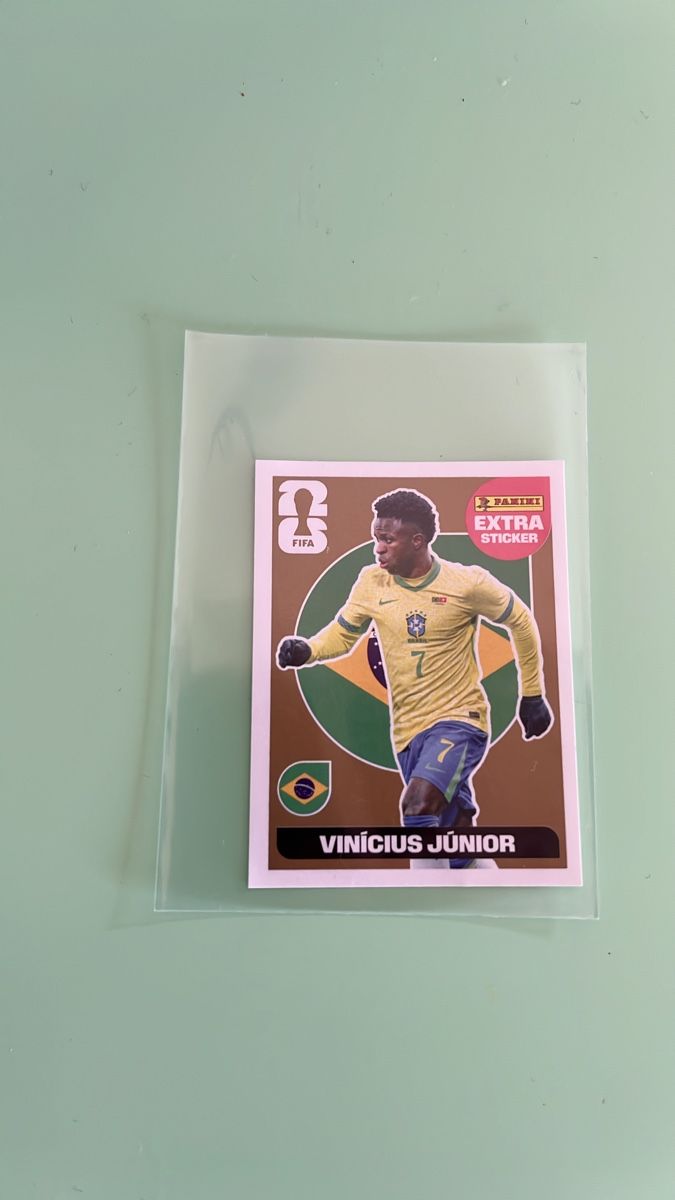 Panini Carte collezionabili: Carte Panini Vinicius Junior Extra Sticker GOLD NEUF – Nuovo (secondo la descrizione) da Alle venduto da satellite-1608