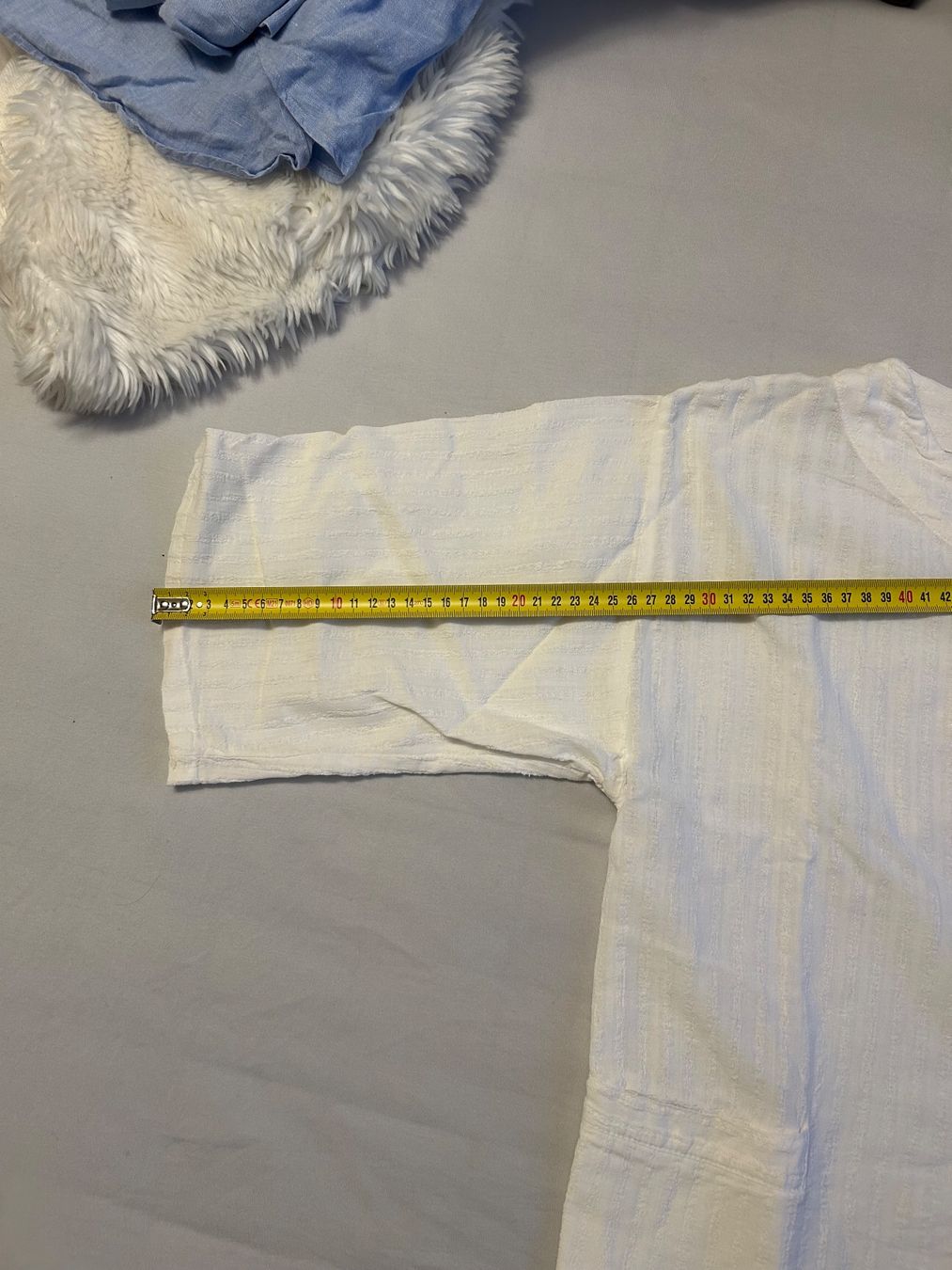 Camicette: Chemisier vintage blanc Baghdadi, coton – Usato da Morges venduto da cat_6cm9 9