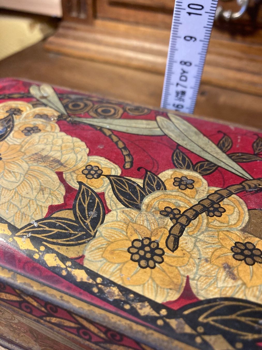 Barattoli: Boite ancienne Libellule Art Déco Blechdose Libelle – Usato da St-Cierges venduto da LeRegain 7