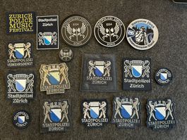 Konvolut Abzeichen Stadtpolizei Zürich
