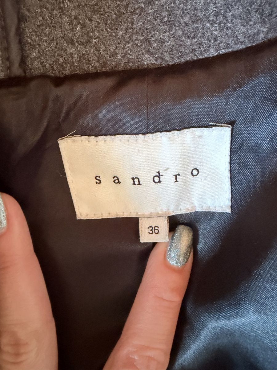 Sandro Cappotti: Mantel Lederbesatzung Sandro 36 – Usato da Zetzwil venduto da April99 4