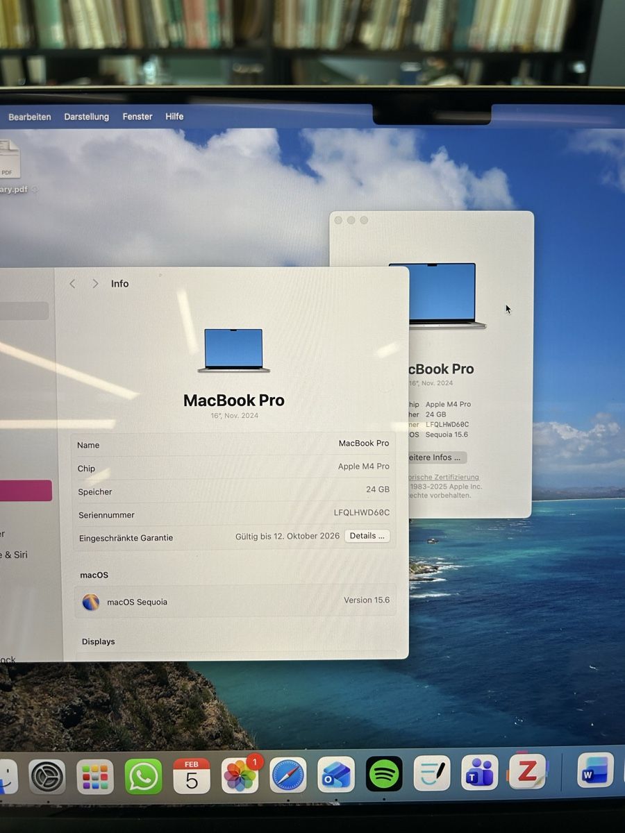 Apple Portables: MacBook Pro M4, 24GB RAM, Top Zustand – Neuf (Voir description) à Zürich par mei_b9g6 3