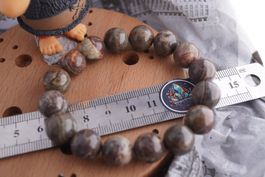 Pilbara Jaspis 12mm Kugel Armband    ab 3.- (Räumung!)