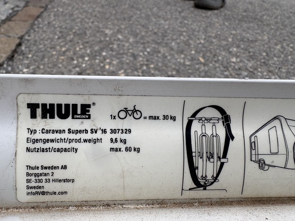 Balken: Thule Deichsel Velo Träger  – Gebraucht aus Seewis Dorf von NiAn01 1