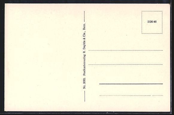 Cartoline postali: Reichenbach bei Bern, Schloss Reichenbac – Usato da Berlin venduto da bartko-reher 1