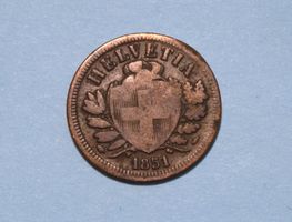 2 Rappen 1851