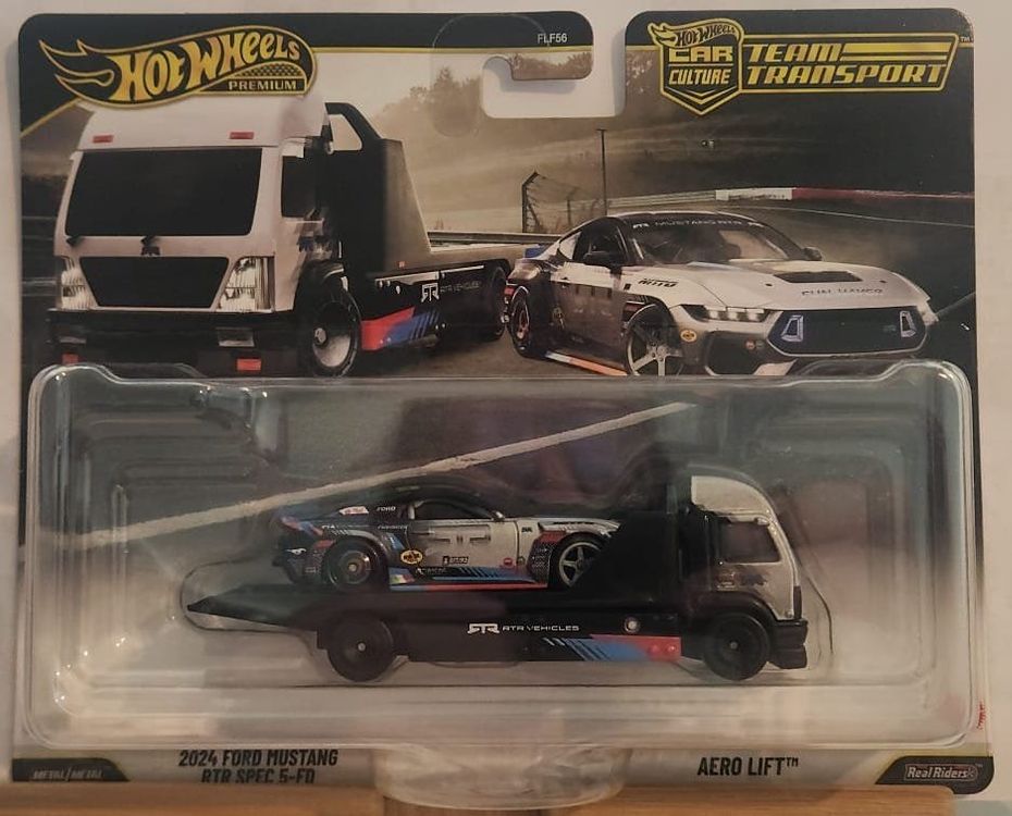 HOT WHEELS REAL RIDERS TEAM TRANSPORT FORD MUSTANG RTR (Neu und ...