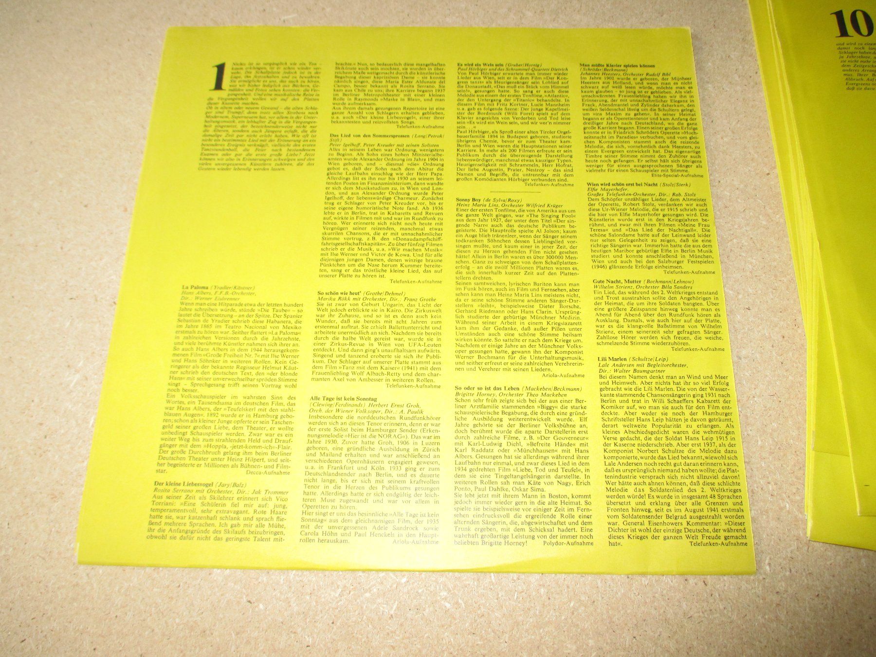 Vinyles: Es war einmal ......    87 Stars - 120 Melodien – D'occasion à Flims - Dorf par Stagediver 5