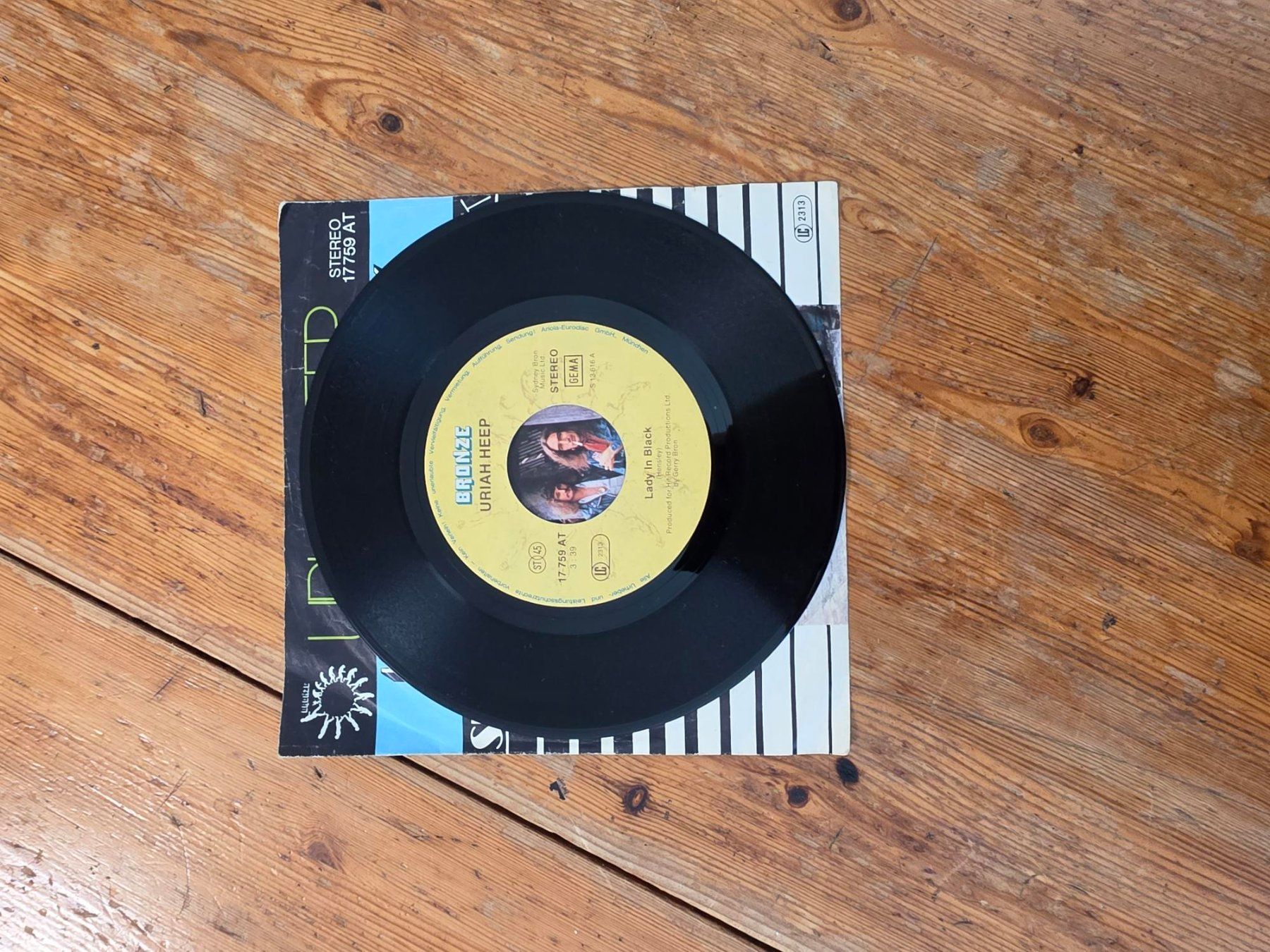 Dischi in vinile: Single Lady in Black Uriah Heep – Usato da Adliswil venduto da mibikywe 2