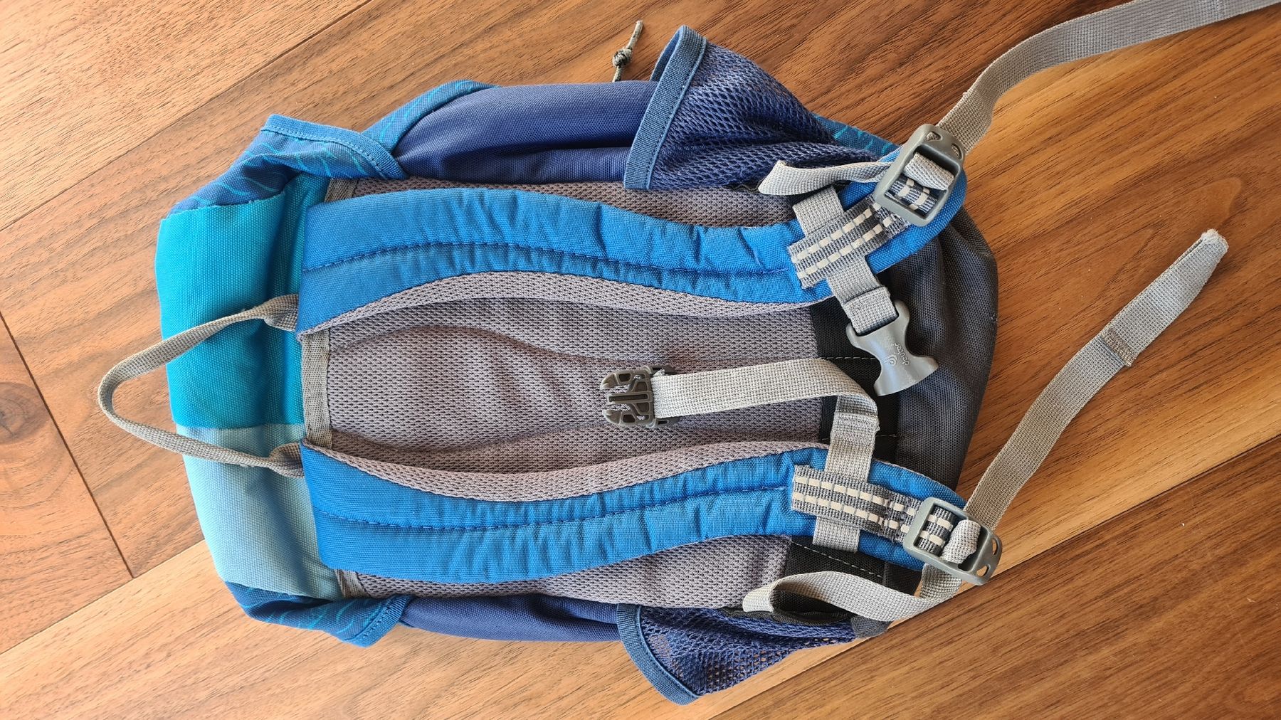 Borse & Zaini: Deuter Kinderrucksack, blau, 8l – Usato da Buochs venduto da Caschpell 1