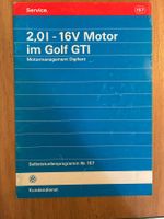 VW Golf GTI 2.0I 16V Motor Handbuch Digifant