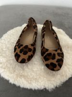 UNÜTZER Leoparden Ballerinas Gr. 38,5