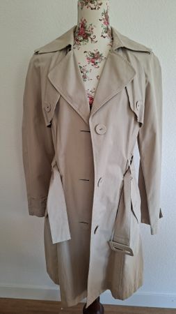 Sisley Damen Trenchcoat, Beige, Top Zustand!