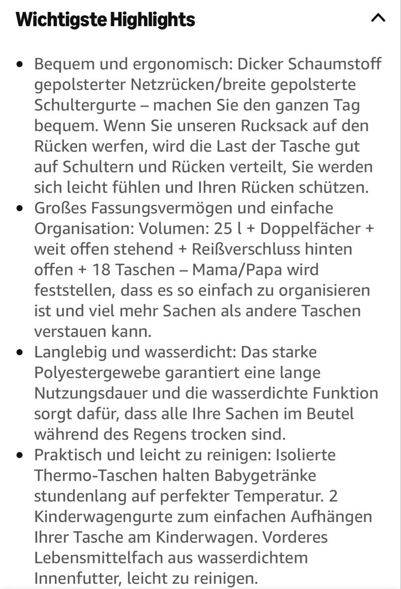 Rucksäcke: Wickelrucksack 25L - Schwarz weiss – Gebraucht aus Saland von Francyherrera 6