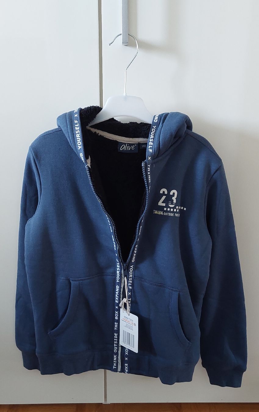 Giacche & Cappotti: Jungen Outdoor Sweatjacke Gr. 140 – Nuovo e nell'imballaggio originale da Grüningen venduto da SaSiSo 2