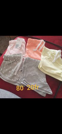 5 H&M Shorts Grösse 80 Sommer Mädchen