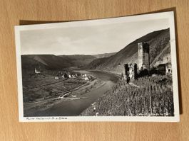 Alte Ansichtskarte Ruine Metternich a.d. Mosel,Top Zustand