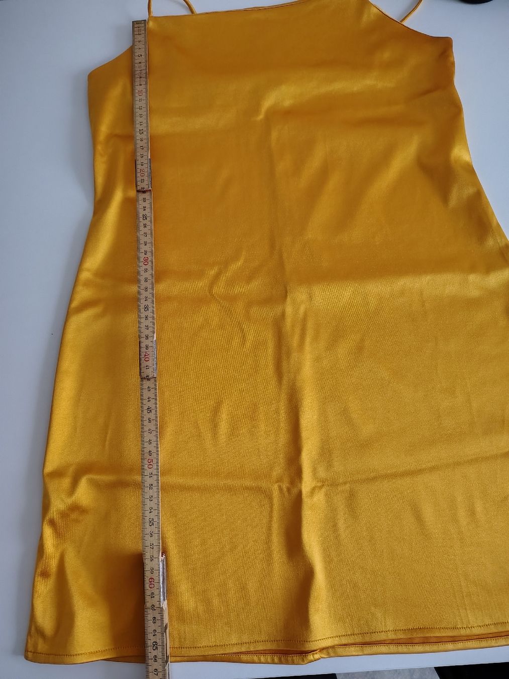 Mango Vestiti: Mango Minikleid, Gold, Gr. M, Polyester Topzustand. – Usato da Stäfa venduto da krp54 4