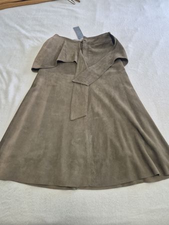 Jupe LMG en daim véritable, taille 36