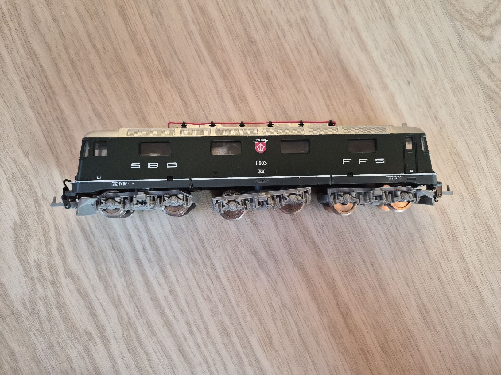 SBB/CFF/FFS Modelleisenbahnen: Locomotive modélisme SBB CFF 11603  – Defekt aus La Joux FR von car_ck96 2