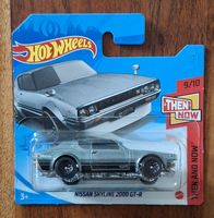 HOT WHEELS NISSAN SKYLINE 2000 GT-R THEN AND NOW 2021
