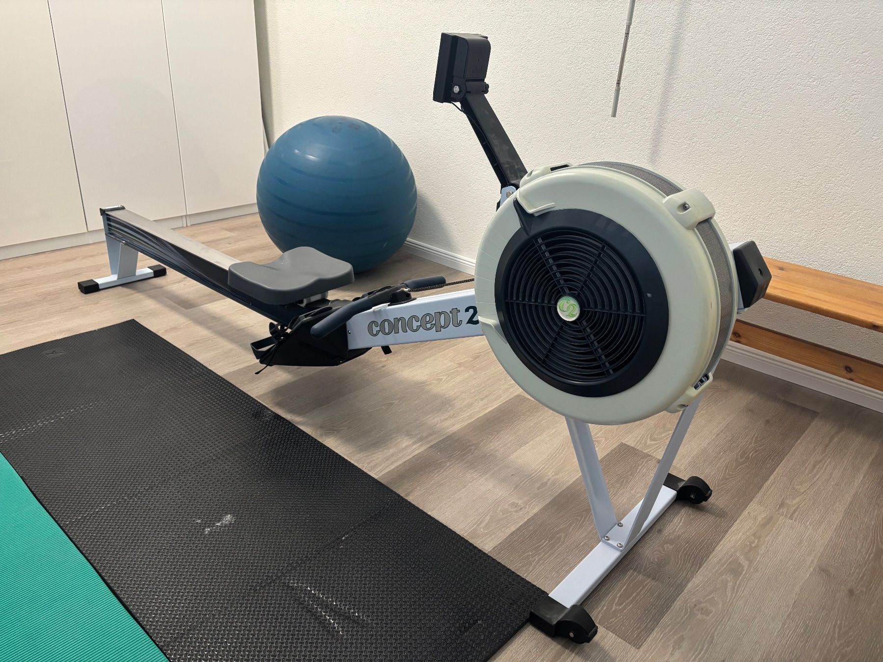 Concept 2 Hometrainer: Concept2 Rudergerät PM3 guter Zustand – Usato da Büttikon AG venduto da Freiamt85