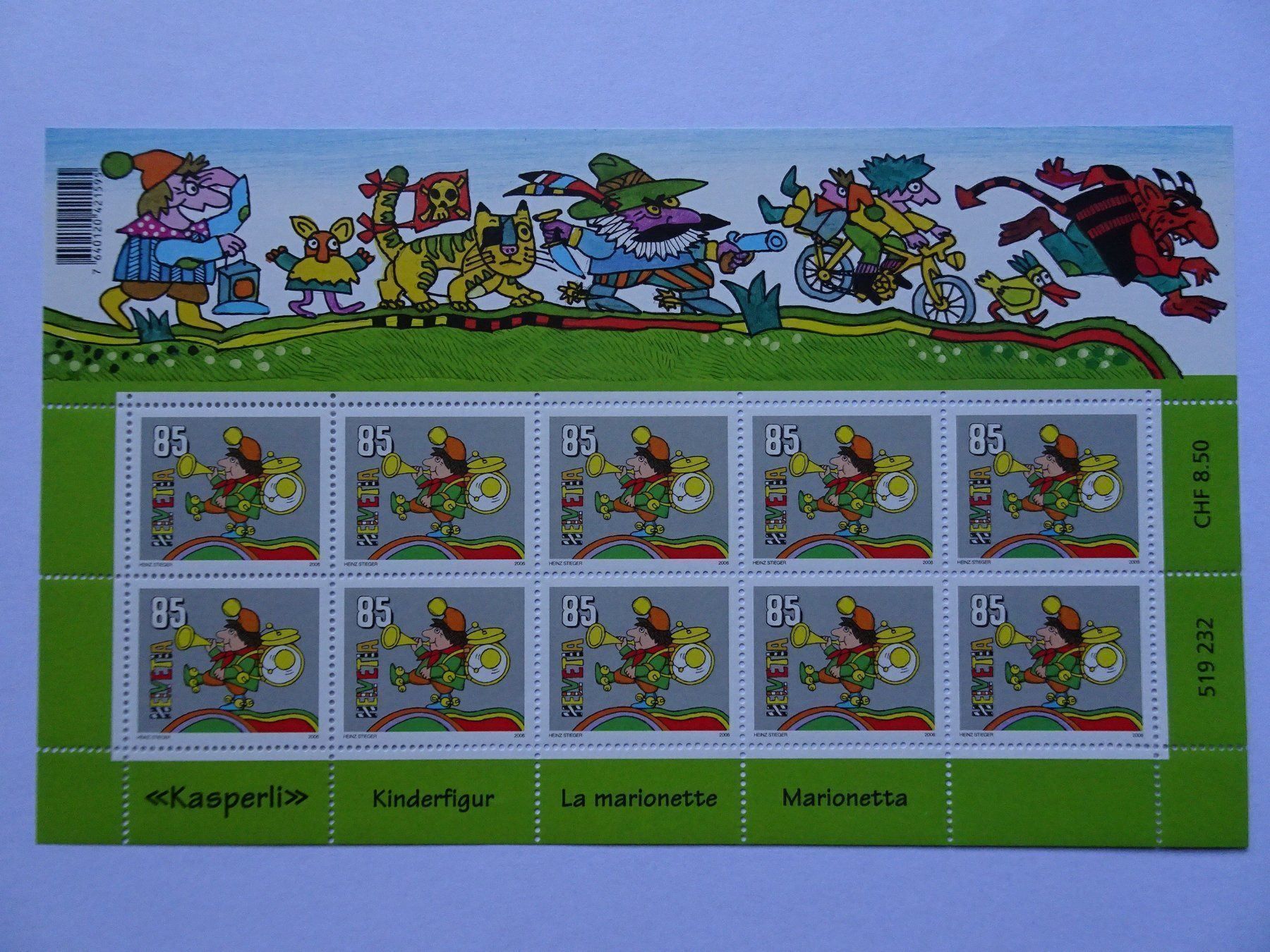 Alle Briefmarken: 2006* – Neu (gemäss Beschreibung) aus Aadorf von Chnorli-Furz