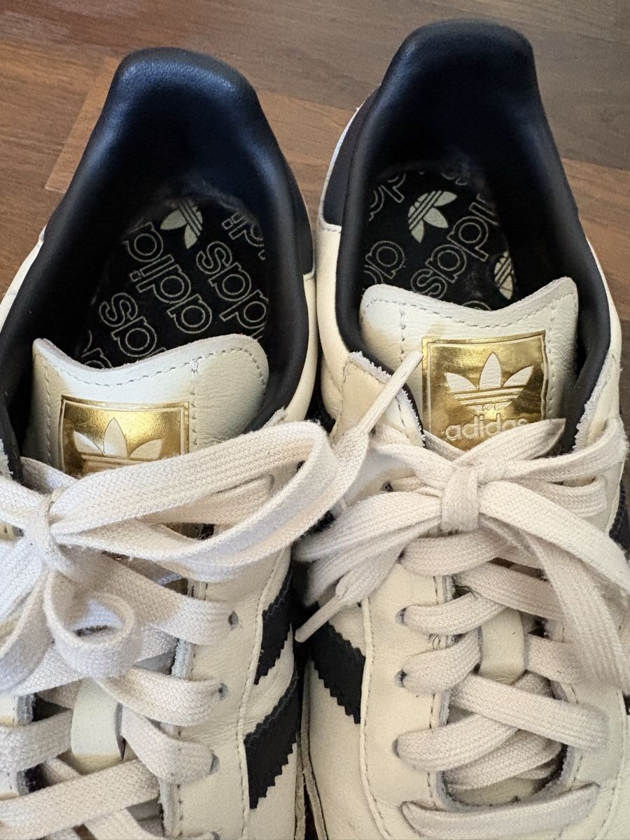 Adidas Scarpe da uomo: Adidas Samba beige schwarz Gr. 40 – Usato da Baden venduto da est_92cz 5