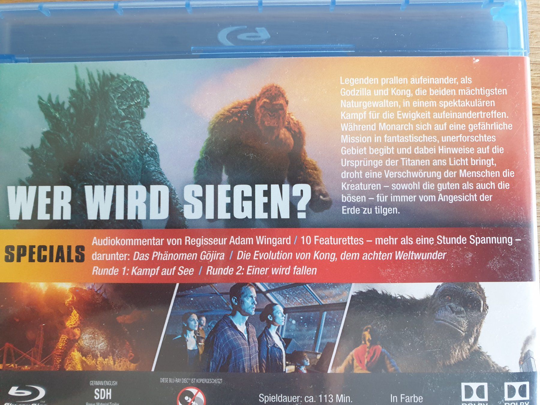 Alle DVDs: Godzilla vs. Kong – Gebraucht aus Moosseedorf von Feinbein 1