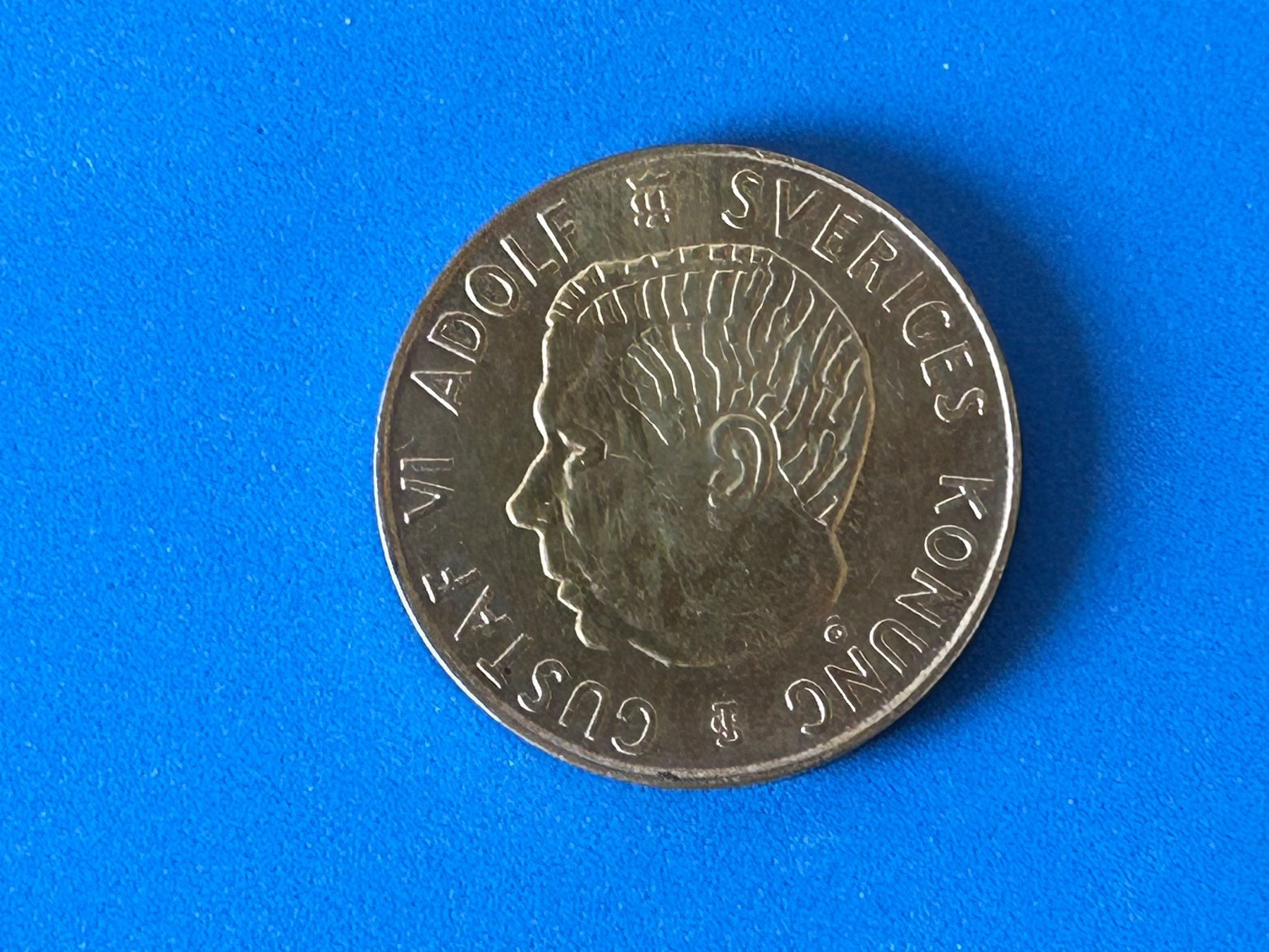 Tutti le monete: Sweden - 5 Kronor - 1954 – Usato da Corcelles NE venduto da AJKader 5