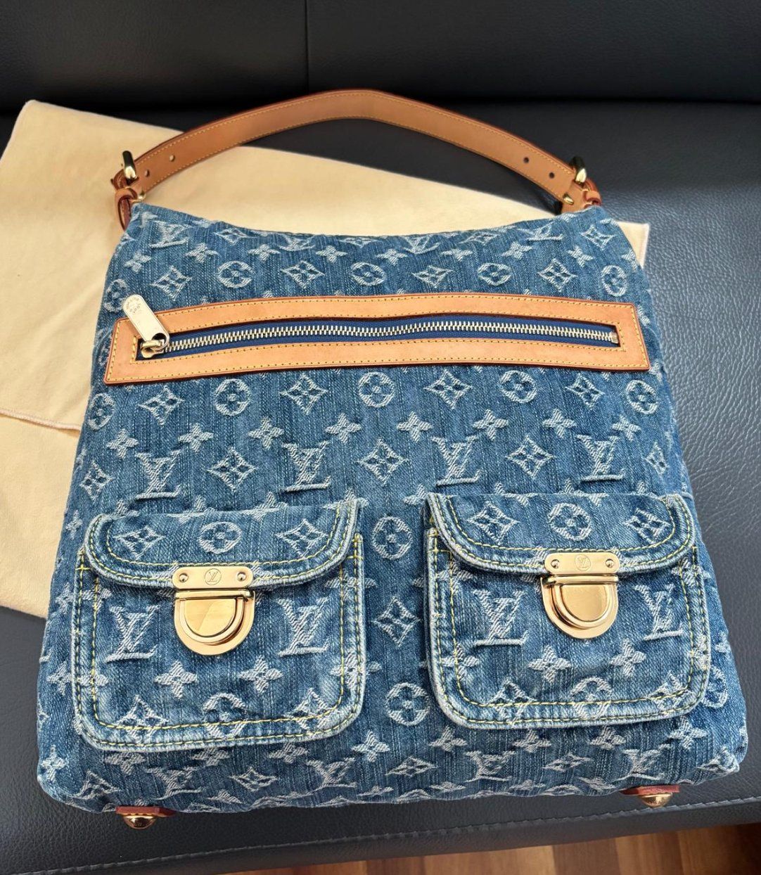Louis Vuitton Borse da donna: ❤️ Louis Vuitton Buggy GM Denim – Usato da Eschenbach LU venduto da 2ndLove_Bag 6