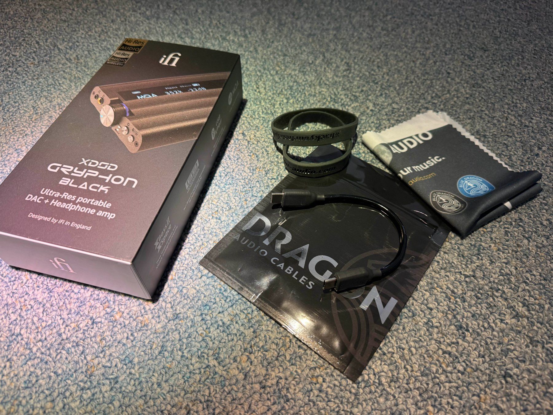 Amplificatori: iFi Audio xDSD Gryphon Black Edition & MoonAudio USB-C – Nuovo e nell'imballaggio originale da Däniken SO venduto da rbumbach1950 1