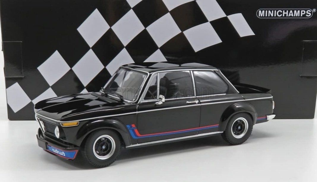 BMW Modellini d'auto: BMW 2002 TURBO / MINICHAMP 1:18 – Nuovo e nell'imballaggio originale da Wengi b. Büren venduto da Ot1000 5