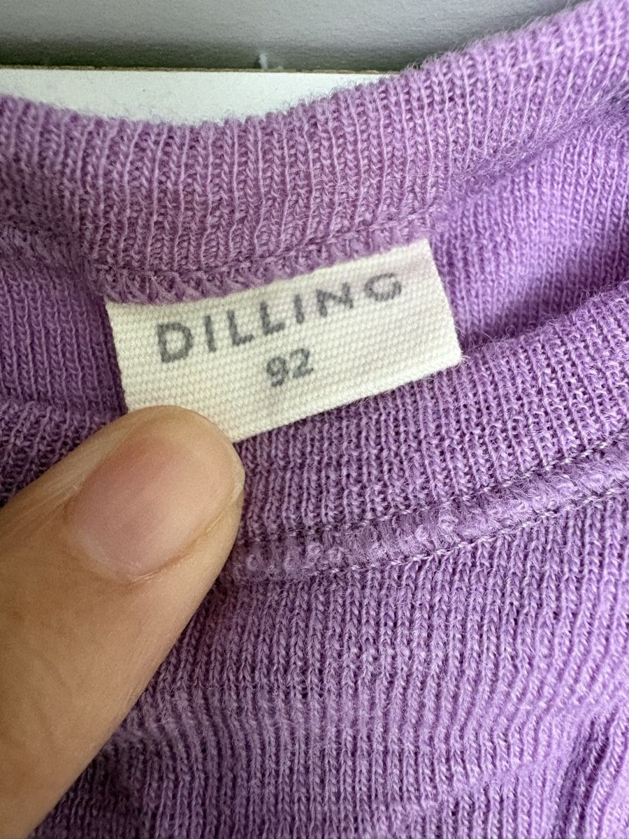 Dilling Biancheria intima: Woll-Body lila DILLING Grösse 92 – Usato da Gockhausen venduto da lenibeni 1