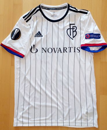 FC Basel Matchshirt Van der Werff #21, Grösse M, Top Zust...