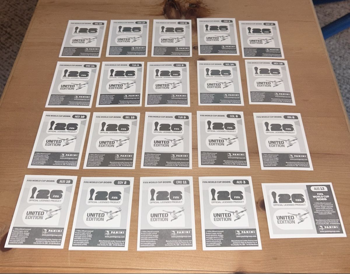 Panini Carte collezionabili: Panini 2026 - Auswahl – Nuovo (secondo la descrizione) da Pany venduto da Colin_Carl_32 1