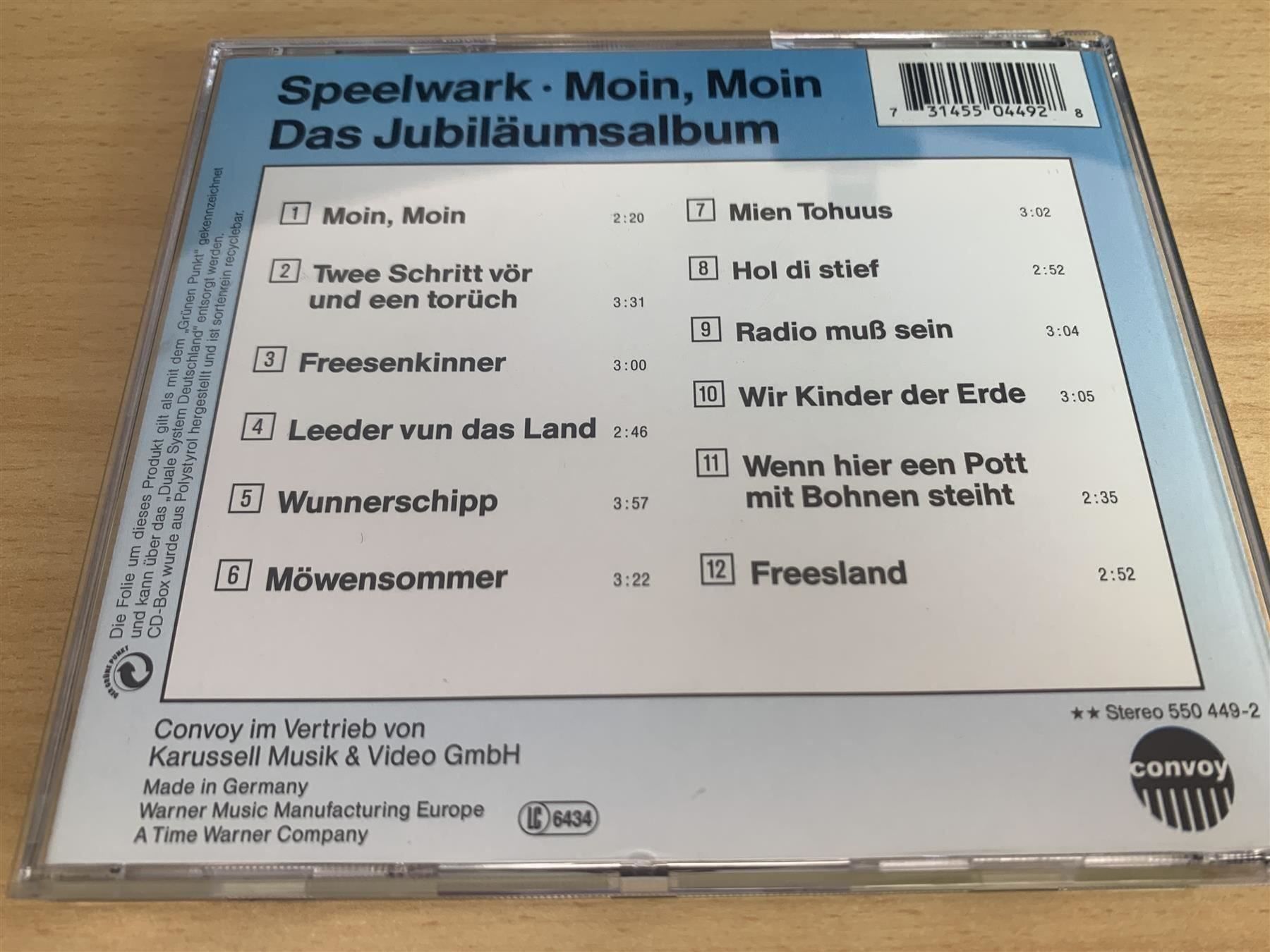 CD: Speelwark – Moin, Moin - Das Jubiläumsal – Usato da Rikon im Tösstal venduto da Alpenmutz 1